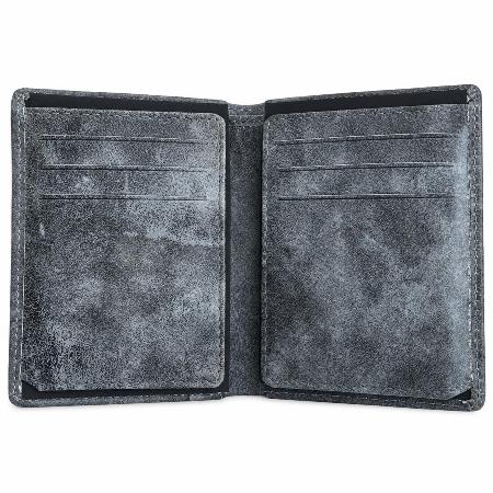 Billetera Tarjetero Piel Vacuna ROSME
