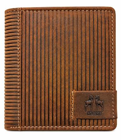 Cartera Hombre Piel Vacuna con RFID