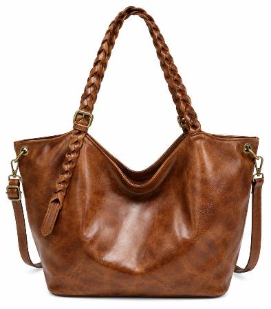 Bolso Shopper Mujer Asas Trenzadas