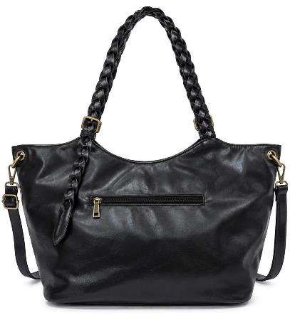 Bolso Shopper Mujer Asas Trenzadas - Imagen 3