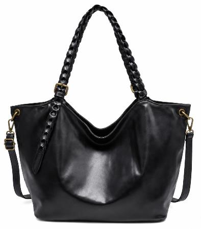 Bolso Shopper Mujer Asas Trenzadas