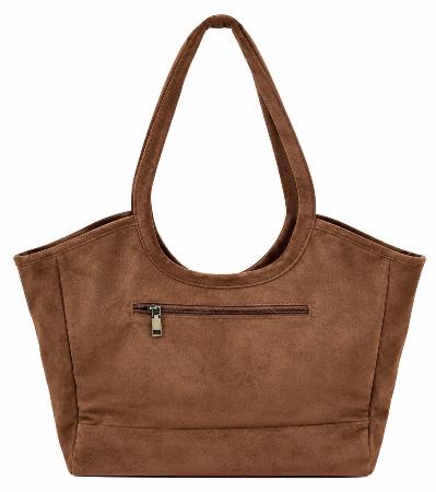 Bolso Shopper Efecto Ante - Imagen 4