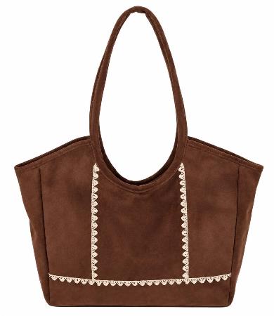 Bolso Shopper Efecto Ante - Imagen 3