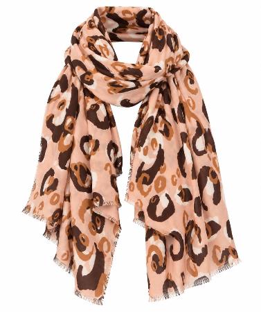Bufanda Unisex Animal Print 84 x 180 cm.