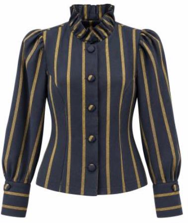 Conjunto Chaqueta Botones y Pantalón Midi - Imagen 3