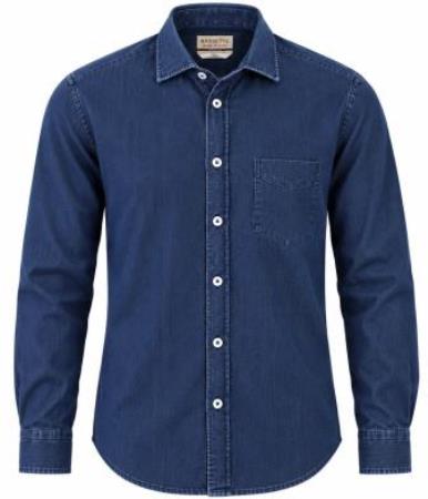 Camisa Vaquera Slim Fit Hombre - Imagen 3