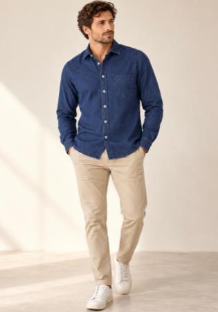 Camisa Vaquera Slim Fit Hombre - Imagen 6