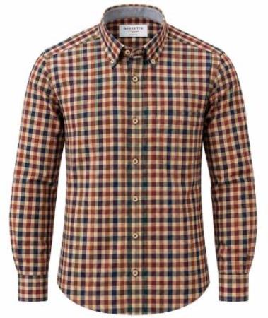 Camisa BASSETTE Regular Fit Cuadros