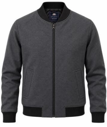 Cazadora Bomber Cuello Canalé