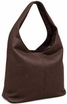 Bolso Hobo Textura Trenzada
