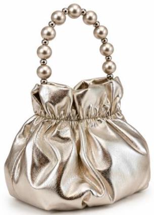 Bolso Bombonera con Asa y Cadena