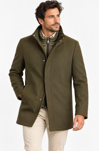 Chaquetón Paño Hombre Pecherín Desmontable